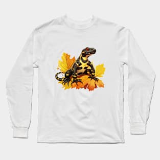 Fire Salamander Long Sleeve T-Shirt